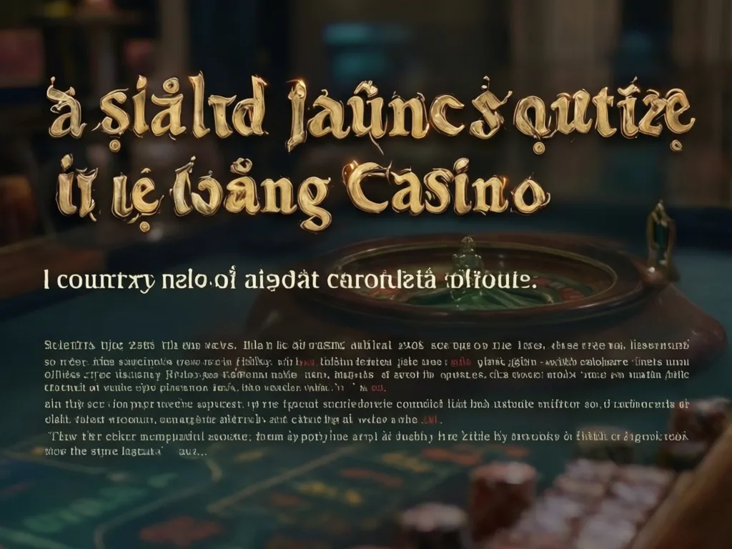 Toán học trong casino